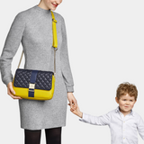 Designer Wickeltasche Leder Mutter mit Kind